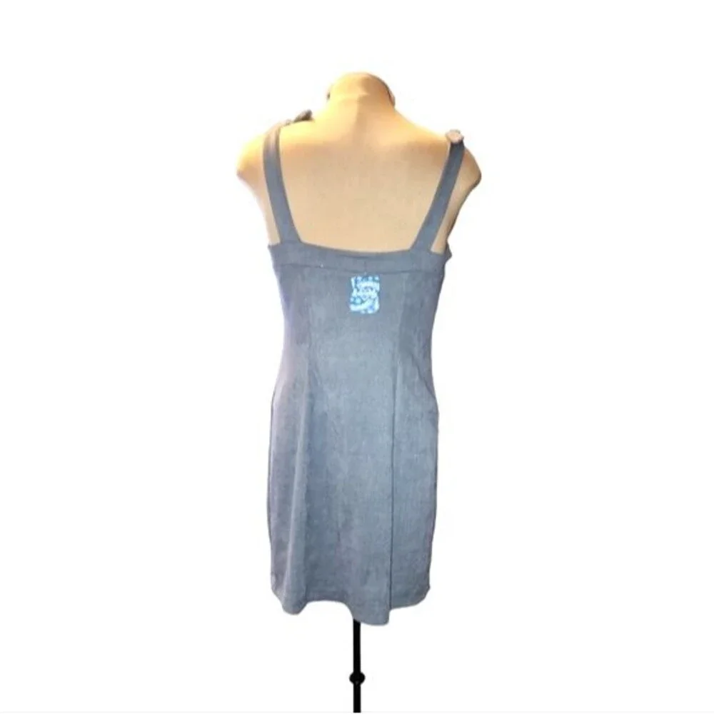 Free People Intimately Free People NWT Gray Something Bout You Mini Dress Size M